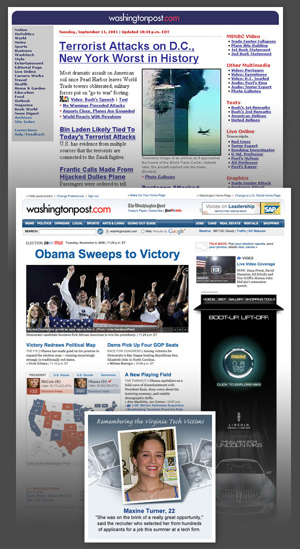 Web design / The Washington Post