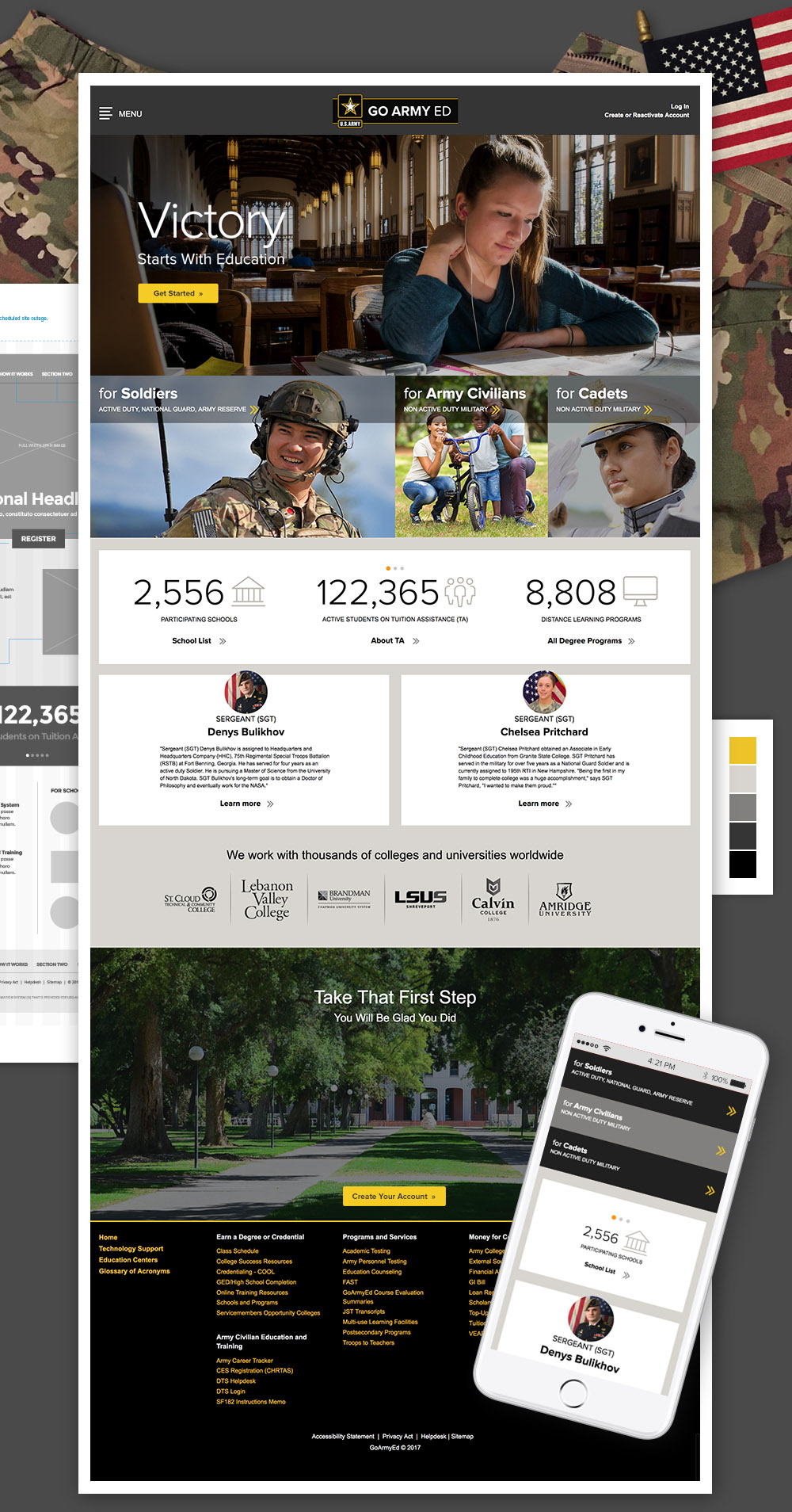 GoArmyEd - Paul Compton Design